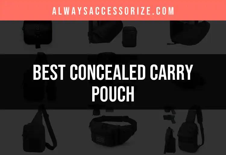 12 Best Concealed Carry Pouches for Every Lifestyle