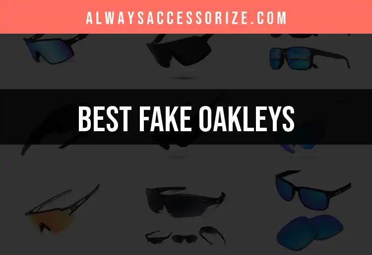 14 Fake Oakleys You Should Consider This Season