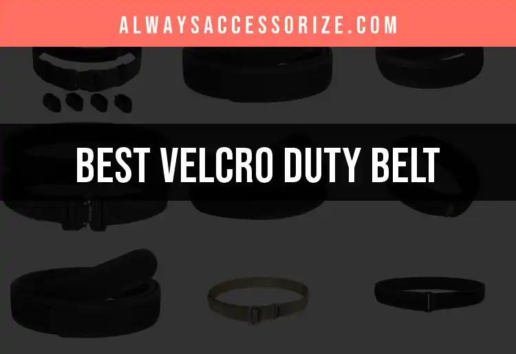 12 Top Velcro Duty Belt Picks for Every Need